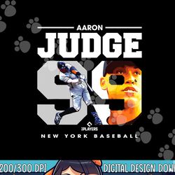 mlbpa - major league baseball aaron judge mlbjud2013 png, sublimation copy