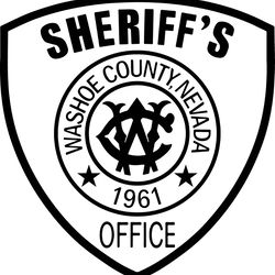 washoe county sheriff,s badge vector fileblack white vector outline or line art file