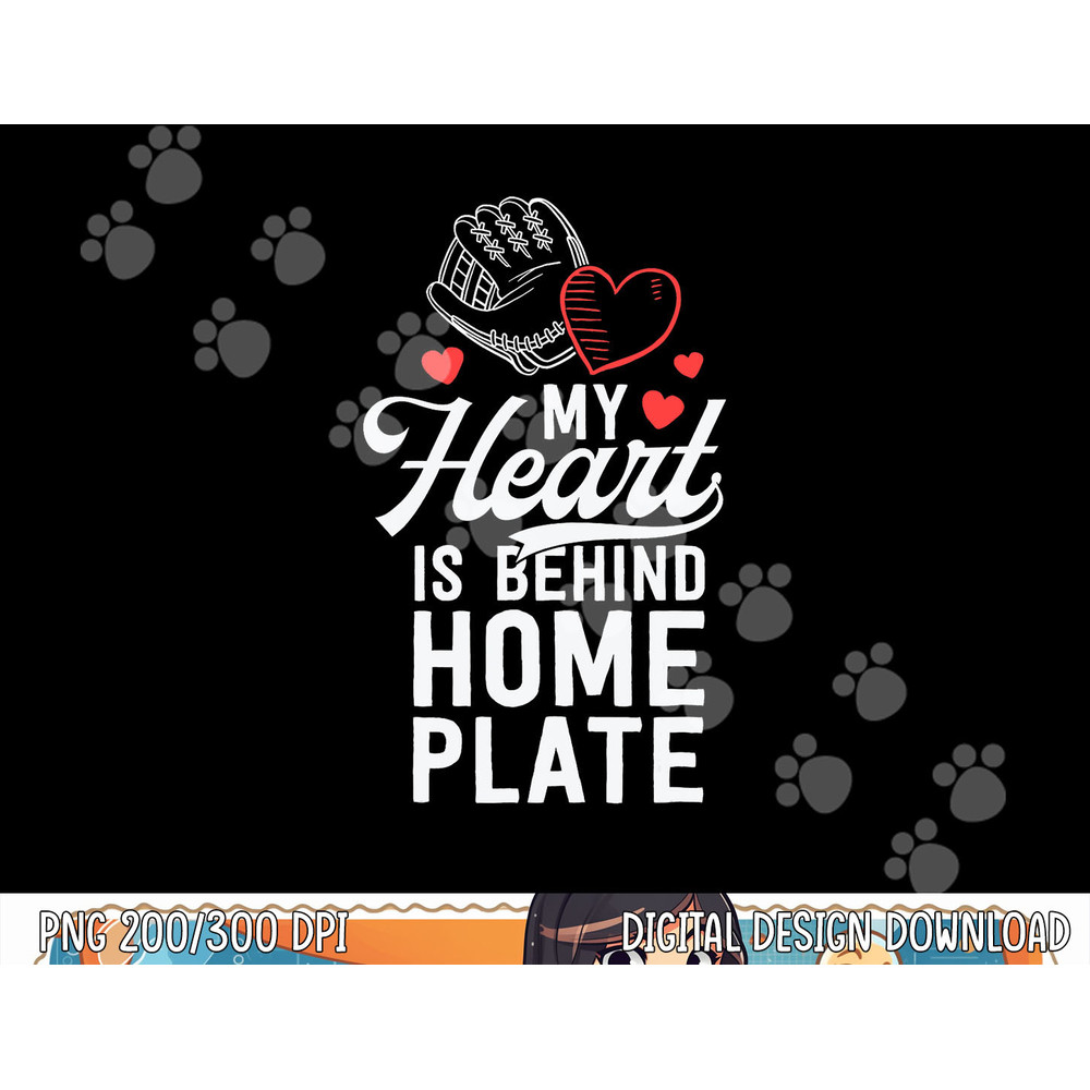 Mom Baseball Shirt My Heart Is Behind Home Plate Catcher png, sublimation copy.jpg