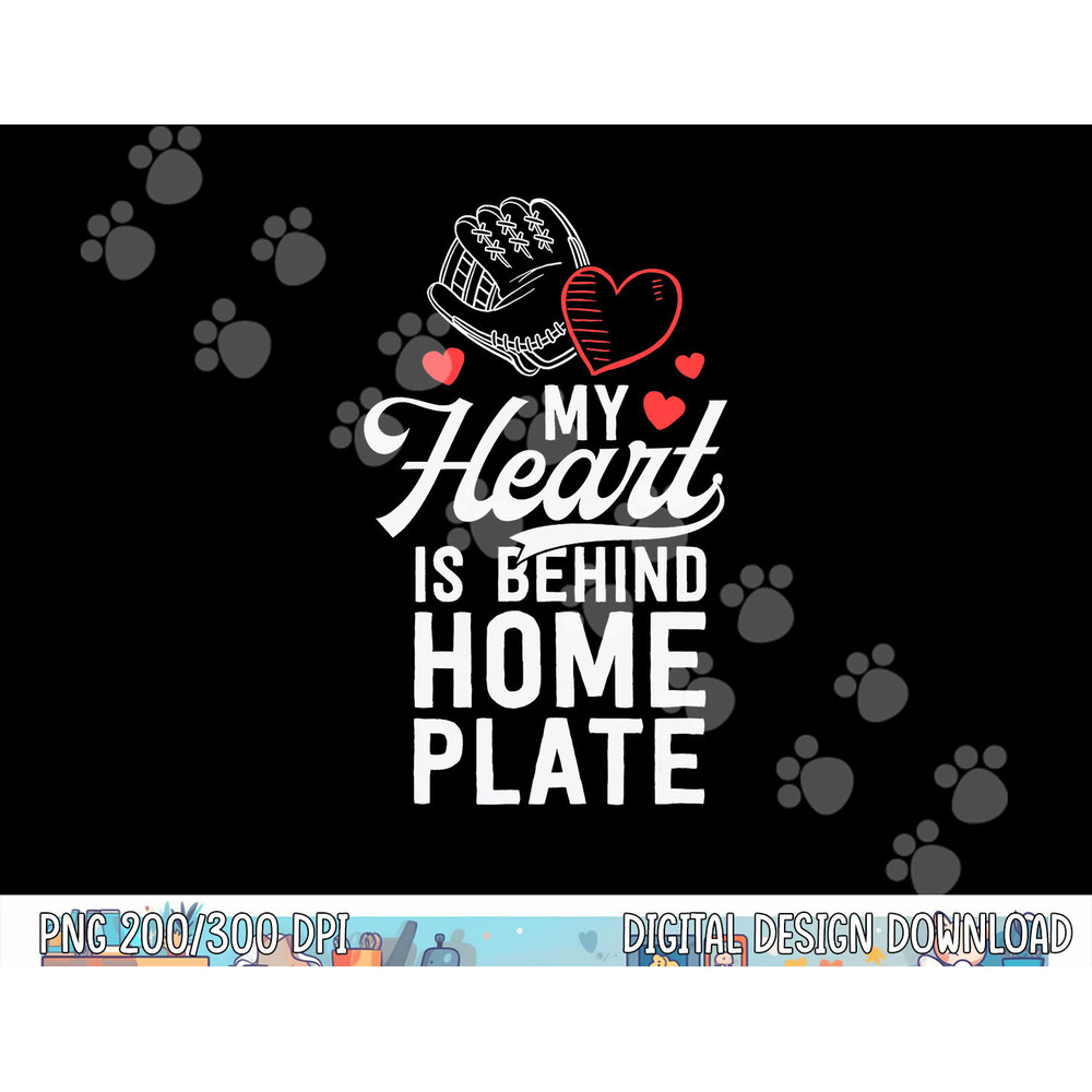 Mom Baseball Shirt My Heart Is Behind Home Plate Catcher png, sublimation copy.jpg