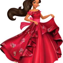 elena png, elena of avalor png, elena of avalor clipart, cartoon png, princess elena png, instant download