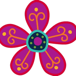 flowers png, elena of avalor png, elena of avalor clipart, cartoon png, princess elena png, instant download
