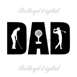 dad golfer svg, fathers day svg, best dad svg, golf dad svg, golf svg, golf lovers, golf player svg, retro dad svg, golf