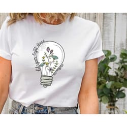 let your light shine shirt, autism shirt, autism mom shirt, autism light bulb shirt, puzzle shirt, autism awareness shir