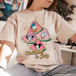 disney christmas in july shirt, watermelon mickey shirt, summer santa shirt, mele kalikimaka gift shirt, summer christma