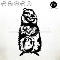 quokka silhouette, quokka svg, cute quokka svg, quokka clipart, quokka vector, quokka cut files, quokka cricut, quokka c