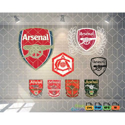 Arsenal Svg Pattern arsenal svg - Inspire Uplift