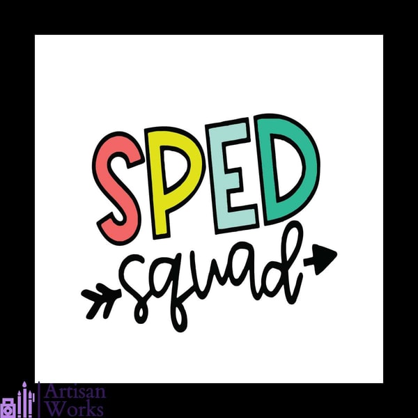 SPED Squad Svg, Sped Teacher Svg, Special Education Svg, Spe | Inspire ...