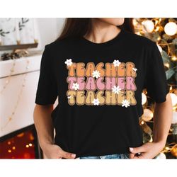teacher shirt, teacher t shirt, retro teacher shirt, retro teacher tshirt, vintage teacher shirt, teach crewneck, teache