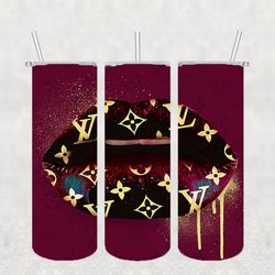 louis vuitton full tumbler wrap, lv tumbler wrap, lv png design 20oz / 30oz tumbler png file instant download
