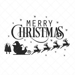 merry christmas svg, santa claus svg, reindeer svg, png, eps, dxf, cricut, cut files, silhouette files, download, print