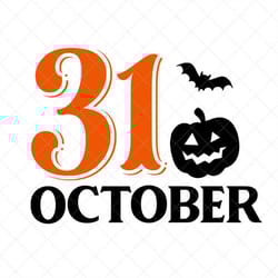 october 31 svg, halloween svg, scary, eps, dxf, cricut, cut files, silhouette files, download, print