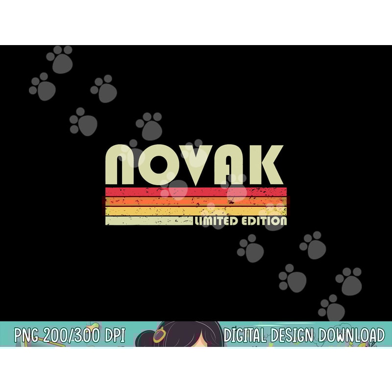 NOVAK Surname Funny Retro Vintage 80s 90s Birthday Reunion png, sublimation copy.jpg
