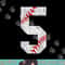 Number 5 Vintage 5th Birthday Baseball Lover 5 Years Old png, sublimation.jpg