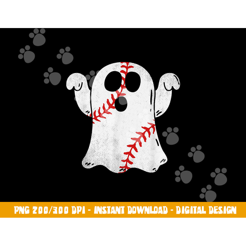 Funny Halloween Costume Baseball Ghost Baseball Lover png, sublimation copy.jpg