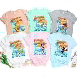 disney summer shirt, disney spring break, disney vacay mode, hello summer, mickey and friends summer shirt, disney famil