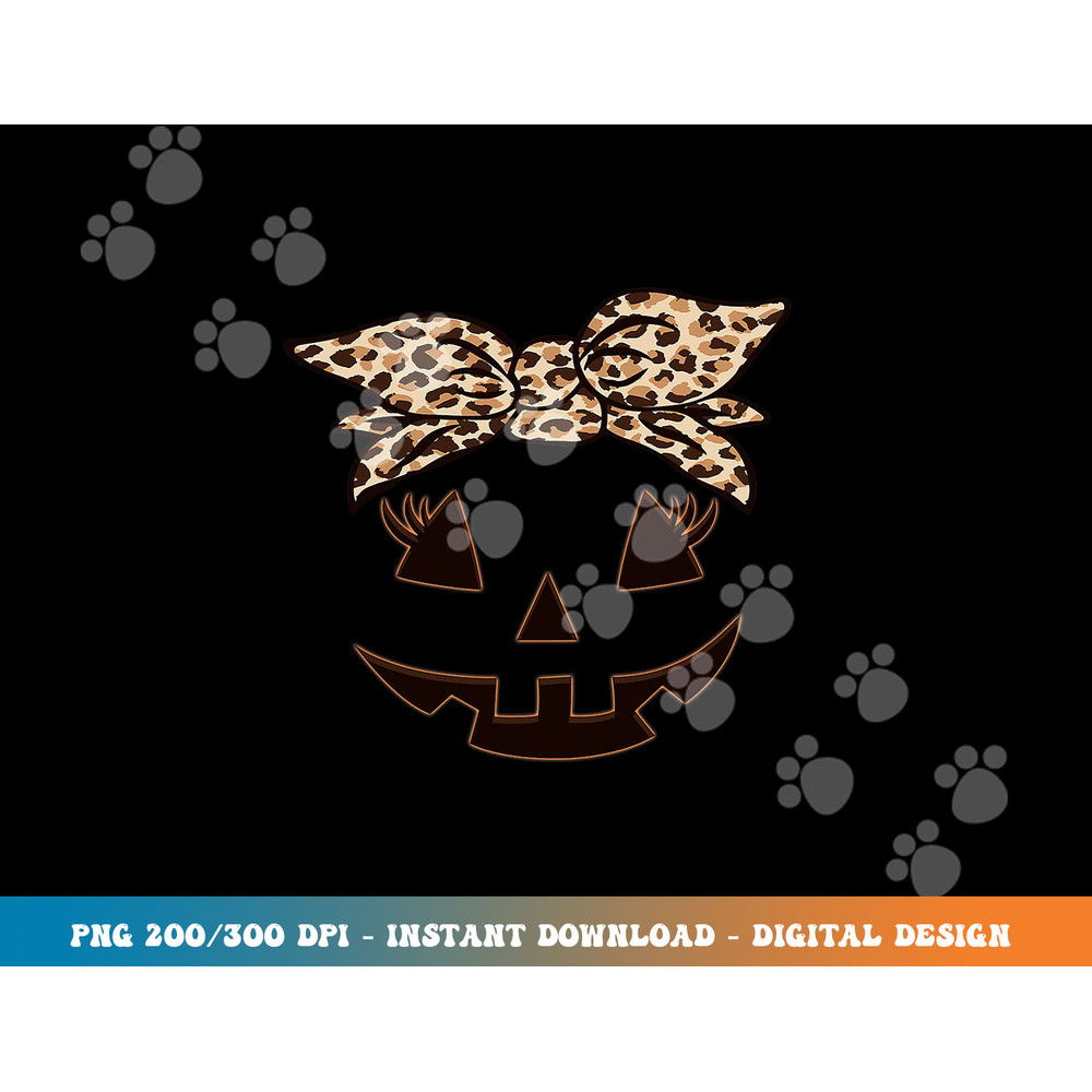 Funny Halloween Jack O Lantern Leopard Pumpkin Girls Women png, sublimation copy.jpg