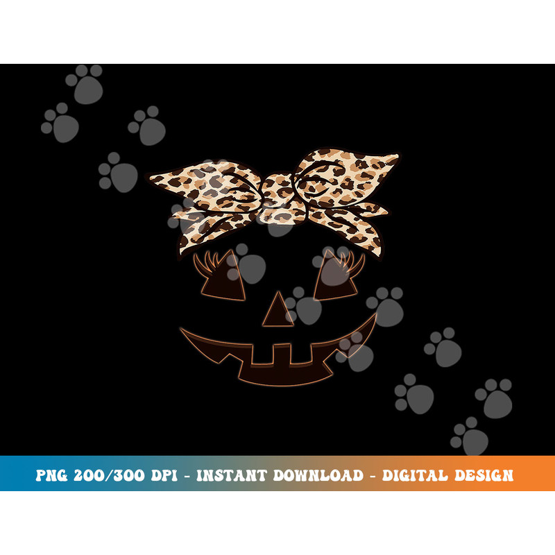 Funny Halloween Jack O Lantern Leopard Pumpkin Girls Women png, sublimation copy.jpg