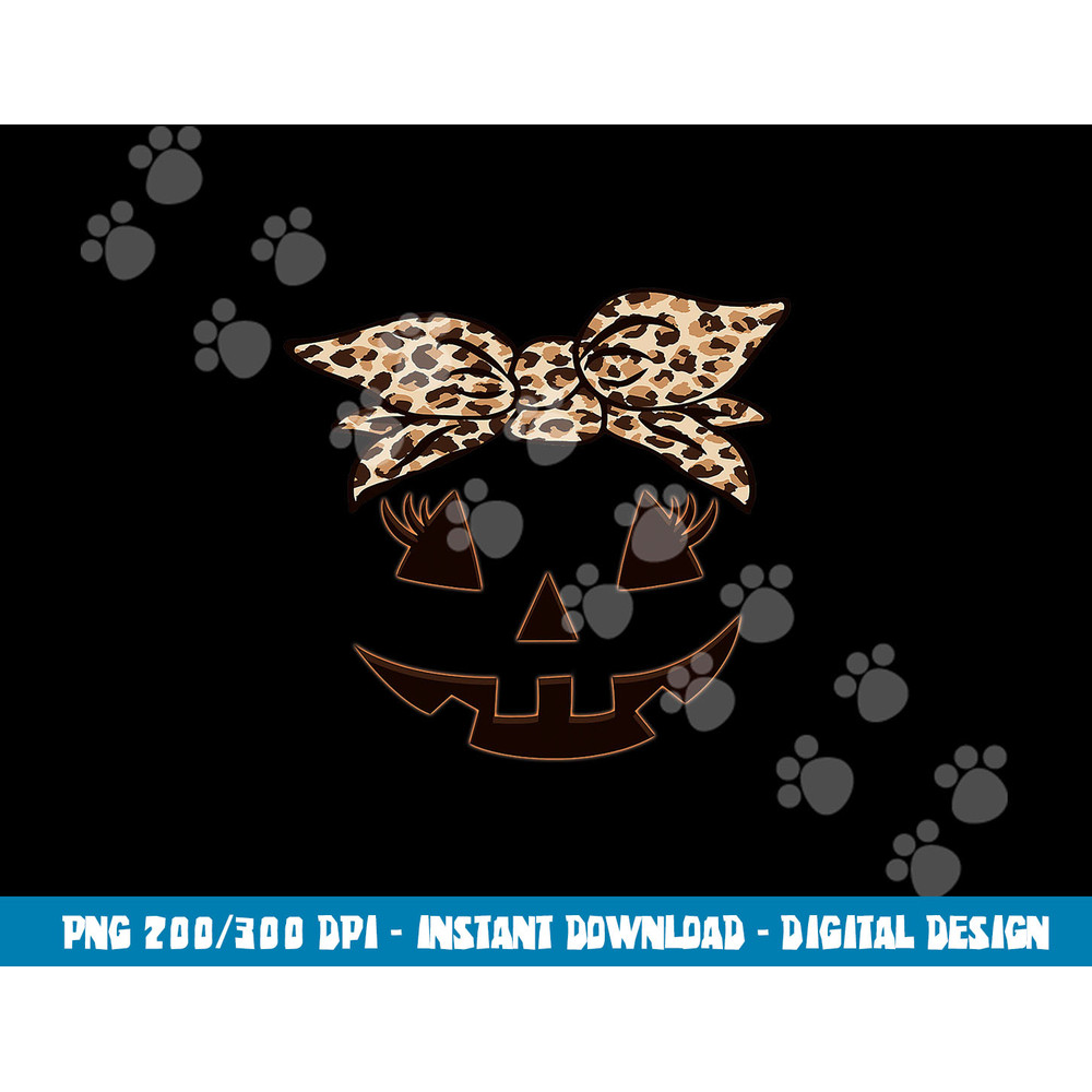 Funny Halloween Jack O Lantern Leopard Pumpkin Girls Women png, sublimation copy.jpg