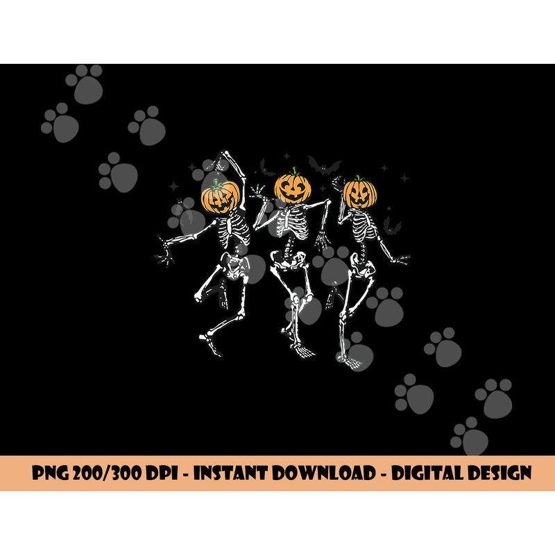 Funny Halloween Pumpkin Dancing Skeleton Costume Women Men png,sublimation copy.jpg
