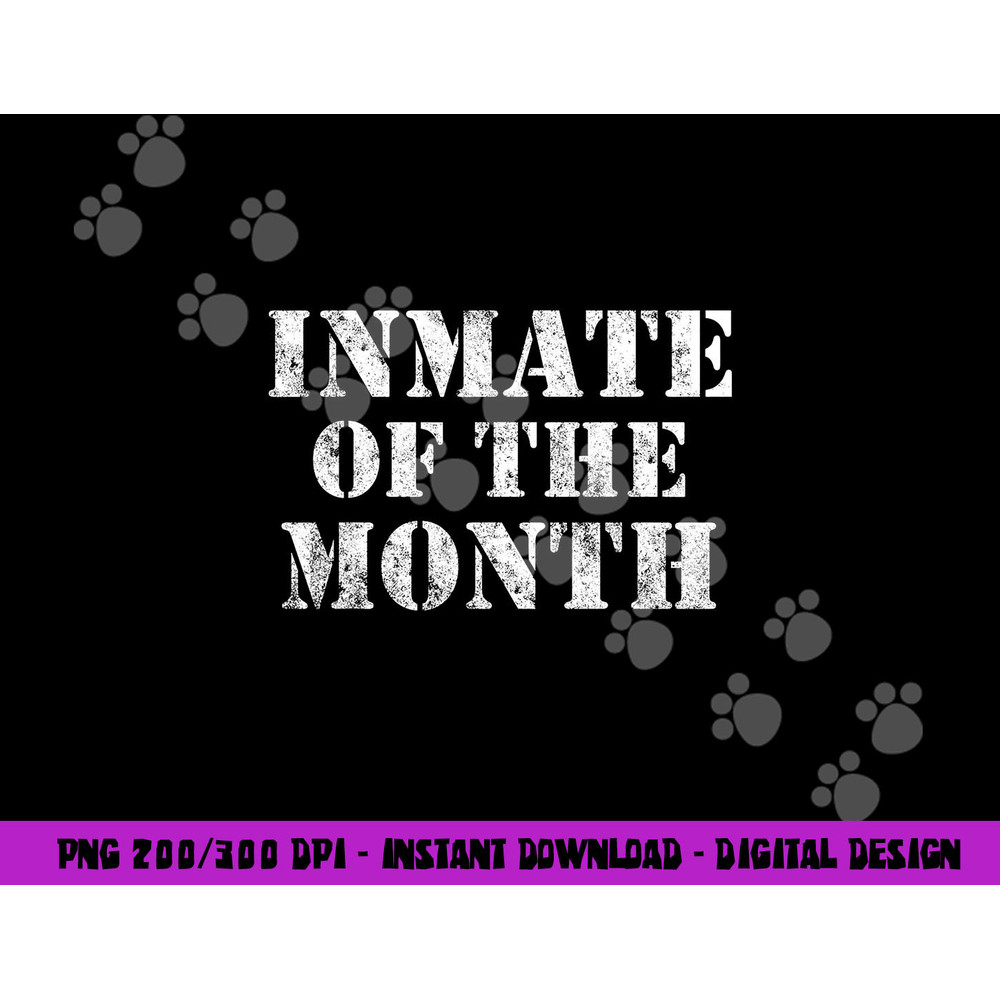 Funny Halloween Trick Treat Inmate of the Month png,sublimation copy.jpg