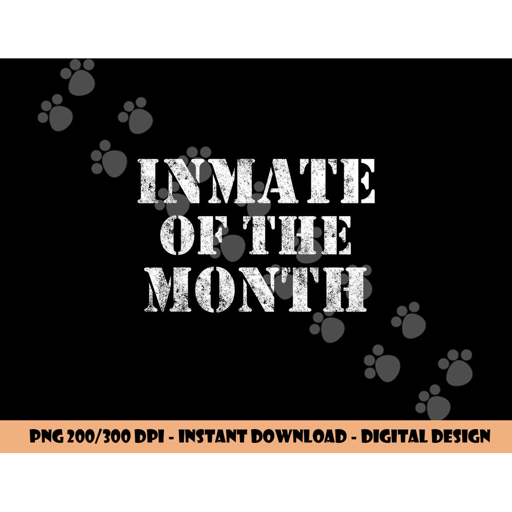 Funny Halloween Trick Treat Inmate of the Month png,sublimation copy.jpg