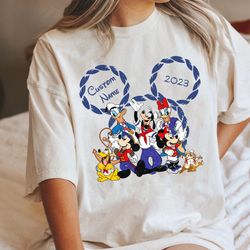 my first disney cruise 2023 tshirt, disney cruise kids shirt, cute mickey and friends cruise shirt, disney family shirt,