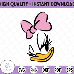 daisy duck outline svg,donald duck movie, walt disney quotes svg, dxf,png, clipart, cricut, quotes, silhouette files
