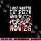 Funny Horror Movie Fan Gift - Halloween Pizza png,sublimation copy.jpg
