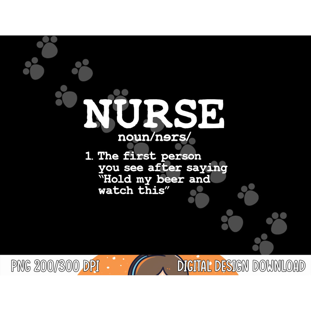Nurse Definition Nursing png, sublimation copy.jpg