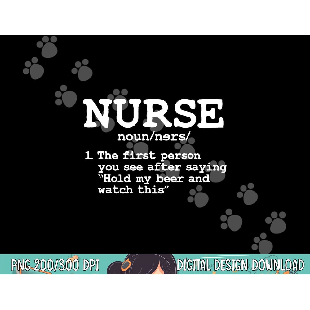Nurse Definition Nursing png, sublimation copy.jpg