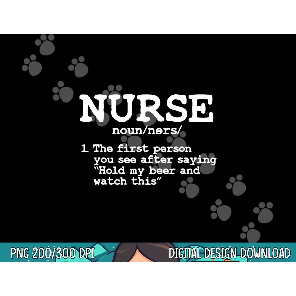 Nurse Definition Nursing png, sublimation copy.jpg