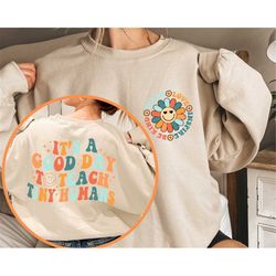 it's a good day to teach tiny humans teacher sweatshirt, teach love inspire, teacher appreciation gift, teacher sweatshi