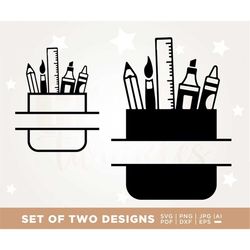 teacher pocket svg, teacher pocket png, school supplies pocket, teacher pocket outlined, dxf, eps, png, jpg, cricut, png