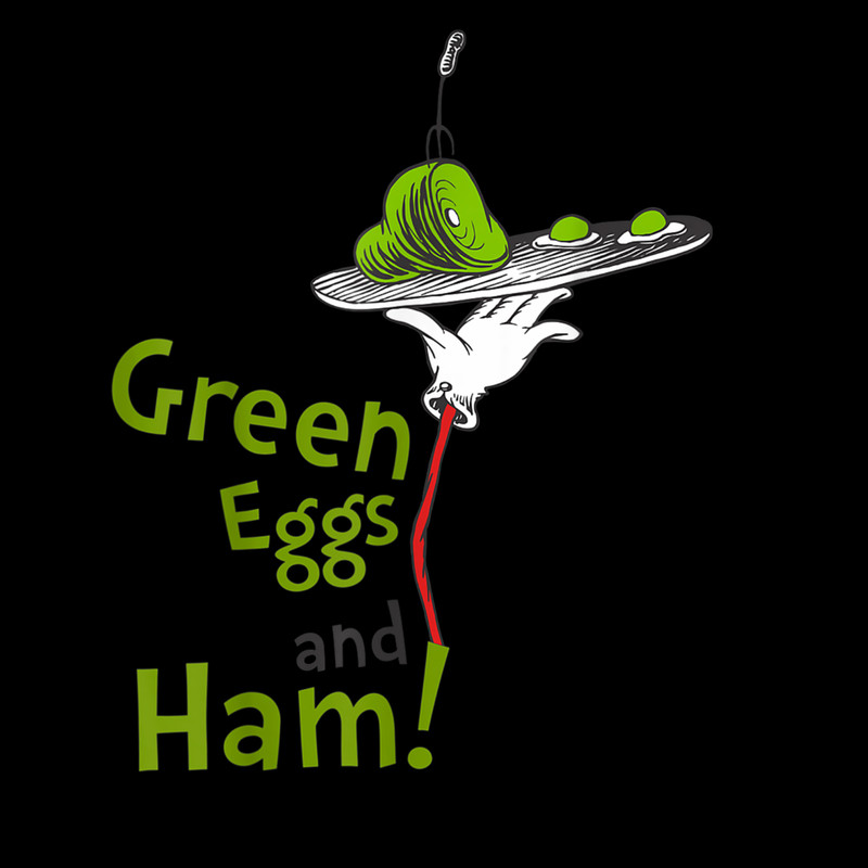 Dr Seuss Green Eggs and Ham Title T-Shirt.jpg