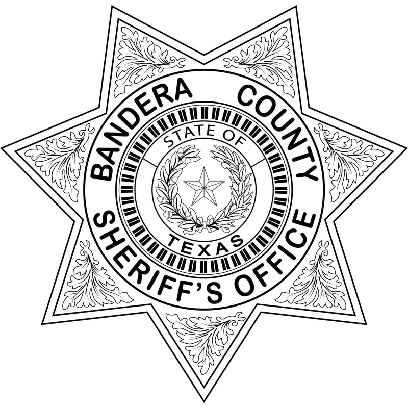 Bandera County Sheriffs office badge Texas vector file.jpg