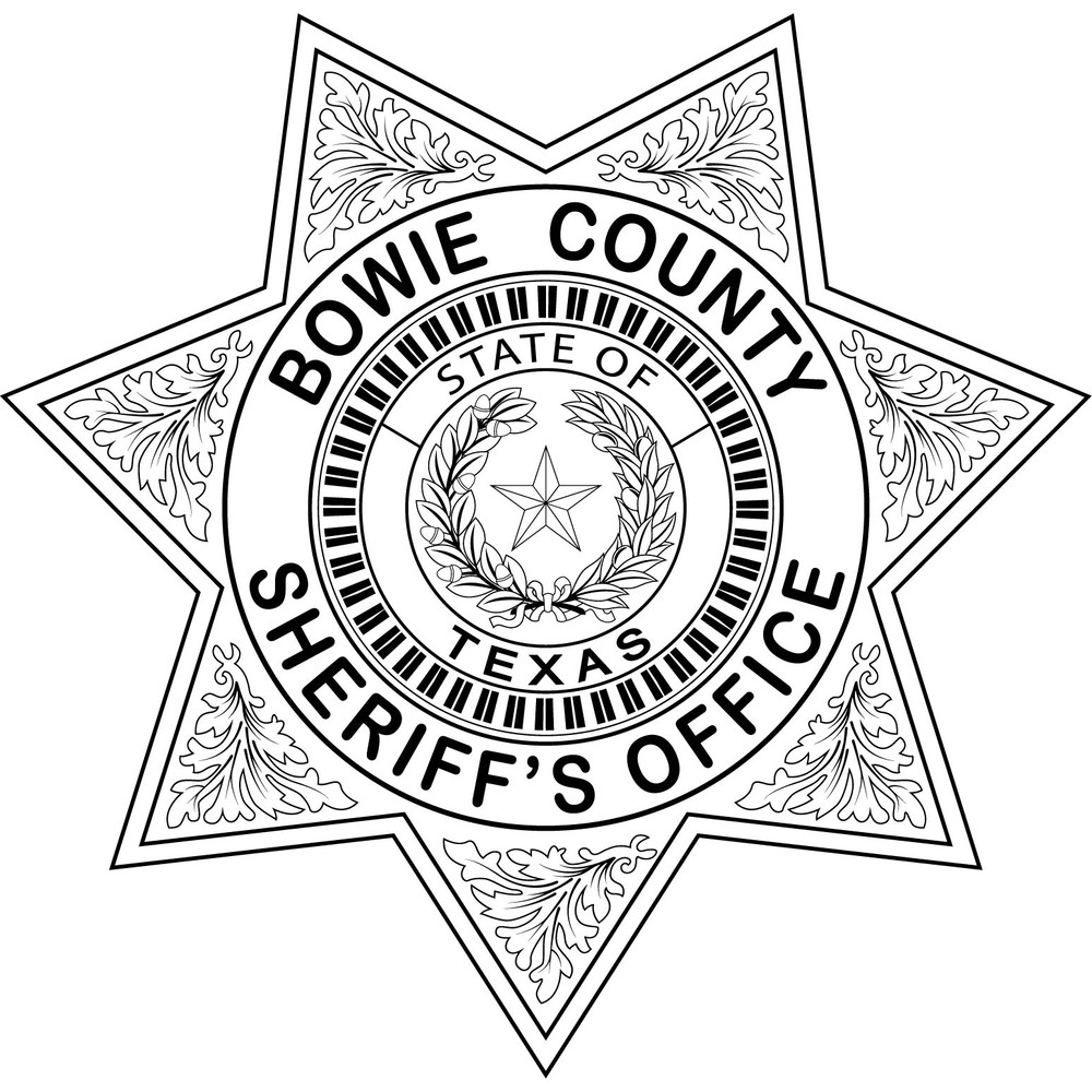 Bowie County Sheriffs office badge Texas vector file.jpg