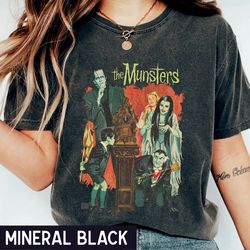 the munster tshirt, halloween shirt, frankenstein tee, the munster tv series, horror movie shirts, halloween party, hood