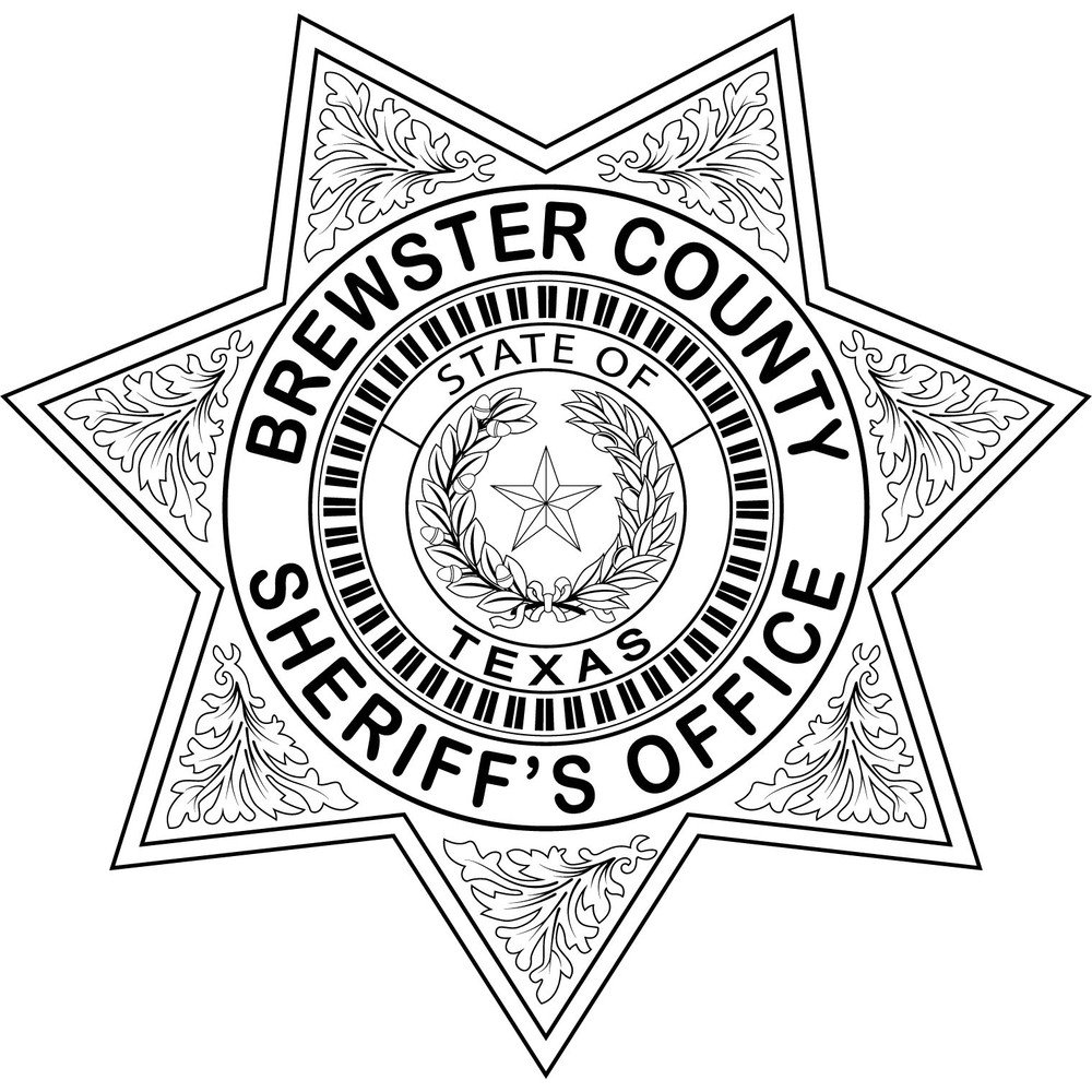 Brewster County Sheriffs office badge Texas vector file.jpg