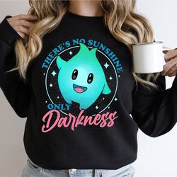 there's no sunshine only darkness shirt, lumalee star shirt, the super mario bros movie shirt, cute super mario, luna st