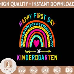 hello kindergarten colorful rainbow png,hello kindergarten png,2022 happy first day of school,back to school png