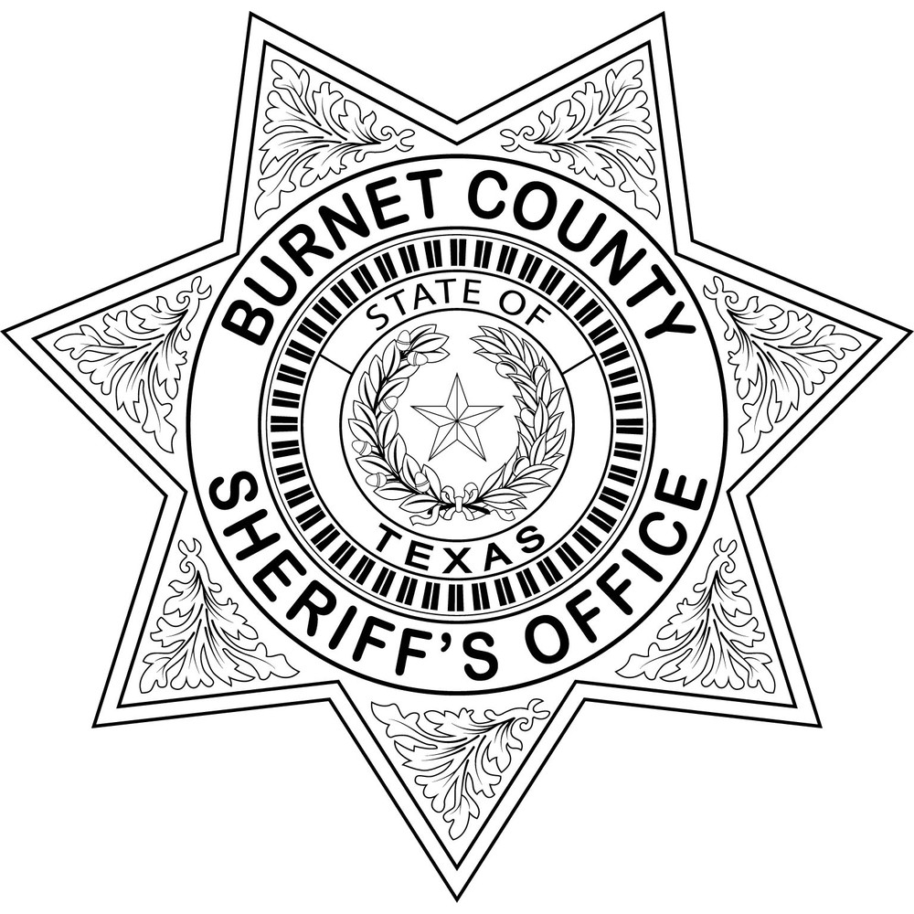 Burnet County Sheriffs office badge Texas vector file.jpg