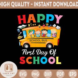 happy first day of school bus driver png,welcome back to school 1st day png,welcome back to school png, back to school