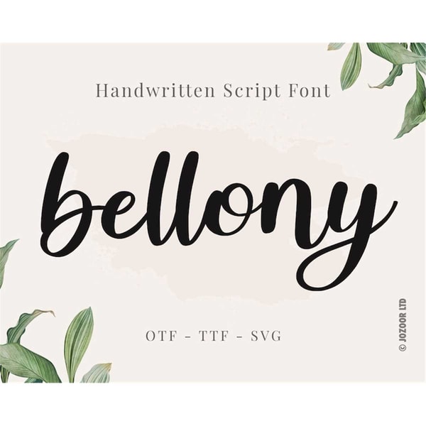 Script Font, Handwritten Font, Cursive Font, Script Font SVG | Inspire ...