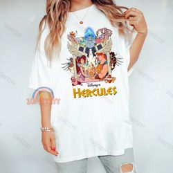 vintage 90's disney hercules shirt, retro hercules 1997 shirt, disney family shirts, magic kingdom shirt, disneyworld sh