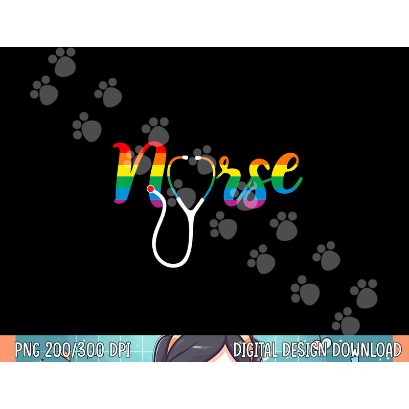 Nurse Rainbow png, sublimation.jpg