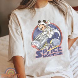 vintage space mountain tshirt, retro 90s disney space mountain tshirt, mickey and friends shirt, magic kingdom shirt, di