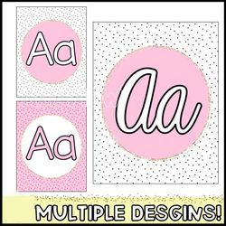 Pastel Alphabet Posters for the Classroom | Classroom Decor | Colorful Classroom | Alphabet Display | Kindergarten Class