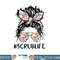 Nursing Messy Hair Woman Bun Stethoscope Scrub Life Nurse png, sublimation copy.jpg