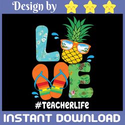 sunshine love png, pineapple paraprofessional para teacher life summer last day of school digital png